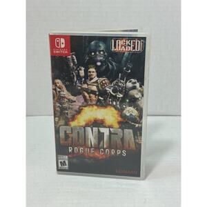 Replacement Case Contra Rogue Corps Nintendo Switch